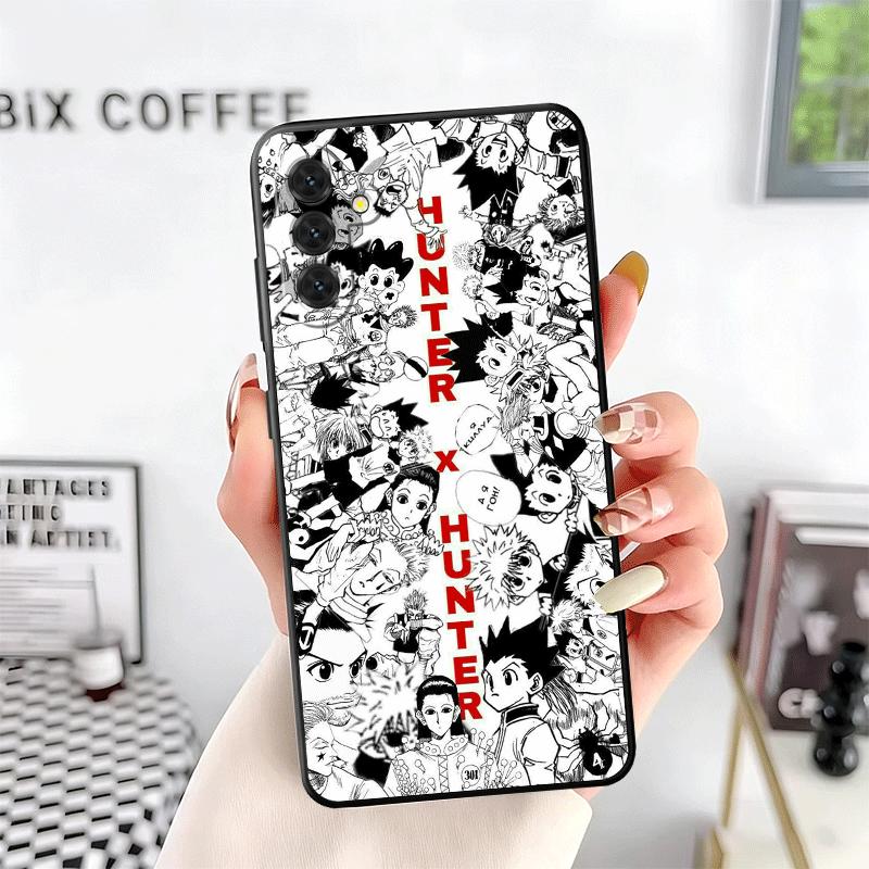 Hunter X-Hunters Anime Soft Phone Case for Samsung A17 A37 A57 A16 A26 A36 A56 A15 A25 A35 A55 A14 A24 A34 A54 A13 A23 A33 A53 A