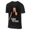 Robbie Williams Live 2025 Tour Concert Apparel Men Women T Shirt Cotton Tee Graphic Printing  T-shirt Clothing