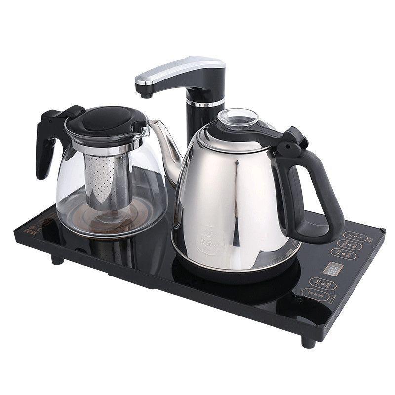 Automatic Electric Kettle & Tea Set: Boil Water, Make Tea, Integrated Pump & Heat Preservation
