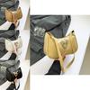 Elegant Pu Leather Shoulder Bag For Women 2024 Fashionable Underarm Purse
