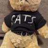 [USED] Tagged Shiki Theatre Company Cats Teddy Bear