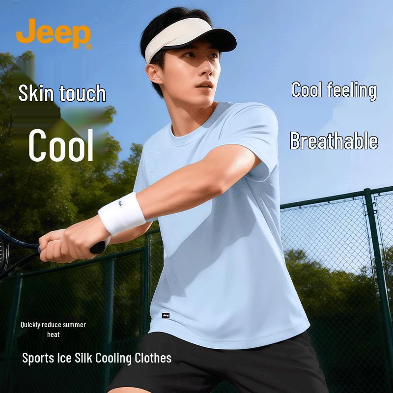 JEEP Men s Lightweight Breathable Quick-Dry T-Shirt 3XL