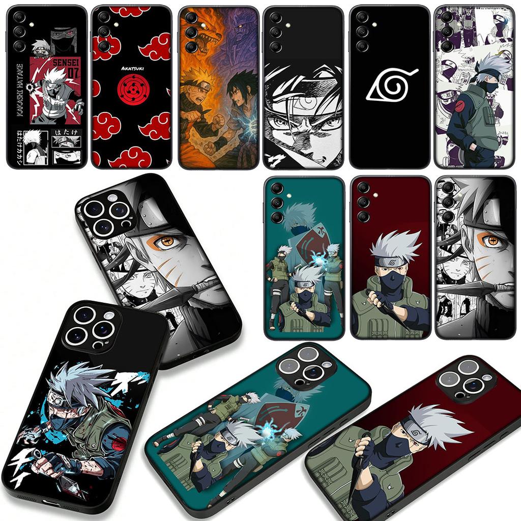 Kakashi Narutos Akatsuki Sasuke Case for Samsung Galaxy A07 A13 A12 A14 A23 A42 A50 A51 A52 A53 A70 A71 A72 A04 Note 20 9 8 10