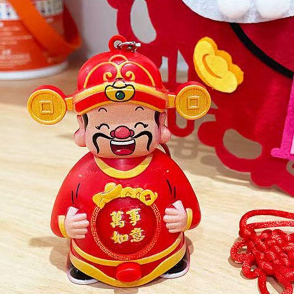 Press God of Wealth Face Makeup Toy Chinese Style Face Changing Toy  Kid Girl Boy