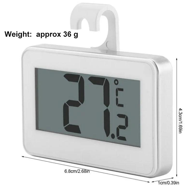 Multi-Purpose Household Thermometer And Hygrometer Digital LCD Bedroom Basement Cold Storage Refrigerator Thermometer New