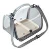 Parrot Portable Travel Carrier Transparent Waterproof Outdoor Bird Bag for Small Parakeets Lovebirds Vet Appointments