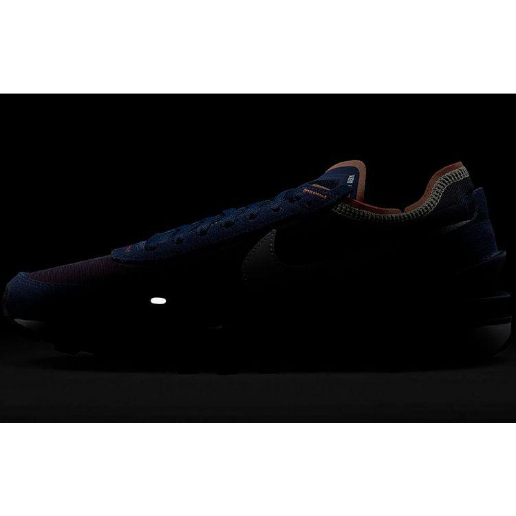 Nike Waffle One Midnight Navy Orange Melon Tón Pánské tenisky Modrá Bílá DA7995-401