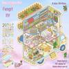 Yi Lan Landscaping Large 3D Stereo Miniature DIY Journal Stickers