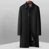 Men's Woolen Coat Autumn and Winter Long Middle-aged and Young People Business Take-off Down Liner Double-sided Woolen Trench Coat