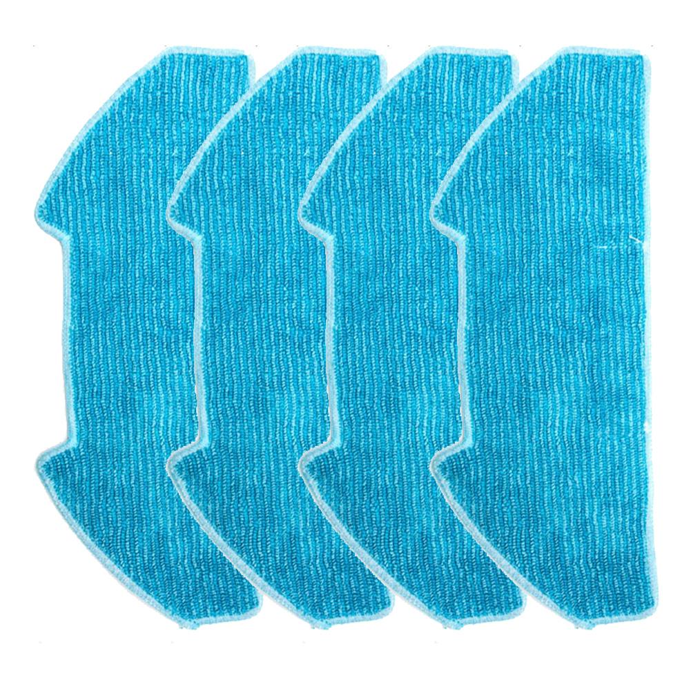4/10 Pack Mop Cloth Kit Compatible For-Vozascly R10 Robot Vacuum Cleaner Accessories With Mapping Washable Reusable Mop Cloth
