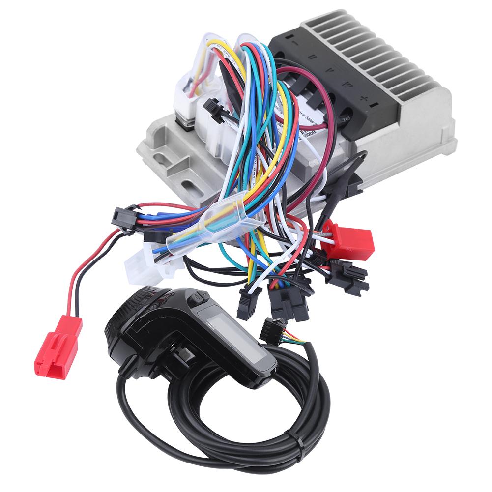 3648V 500W Elektryczne Trójkołowce 3?tryb Sinusoidalny Bezszczotkowy Kontroler Instrument Zestaw LCD