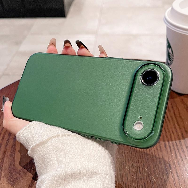 

0.45mm Ultra Thin Matte Soft Silicone Case For iPhone Air 17 16 15 14 Pro Max Plus 16E Candy Color Translunt Slim Clear Shell iPhone Air