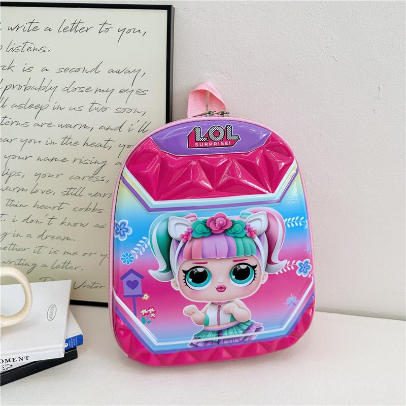 Entzückender Cartoon-Nylon-Rucksack für Kinder Niedliches Anime-Design für Jungen und Mädchen