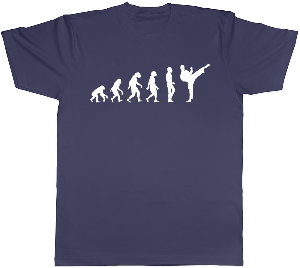 Evolution of Karate Mens Womens Ladies Unisex T   Shirt 4 4XL