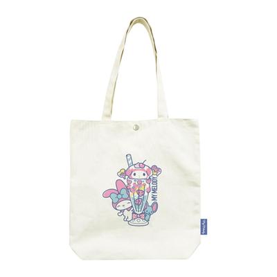 Sanrio Characters Canvas Tote Bag, My Melody, CHT5-MM, H36.5 X W35 X D8cm