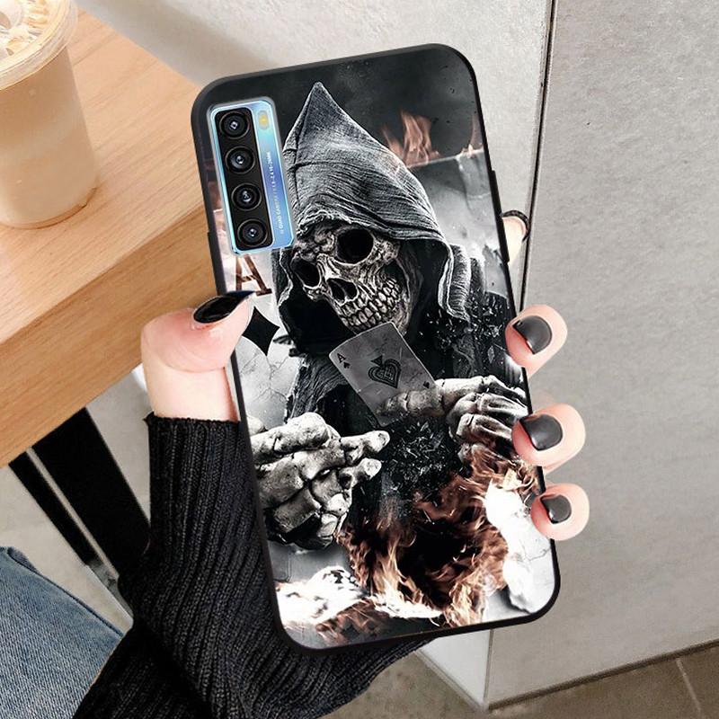 For TCL 20 5G / 20S / 20L Plus Case TPU Silicone Shockproof Lions Wolf Phone Covers for TCL 20L Plus Cases 20S Cool Fundas