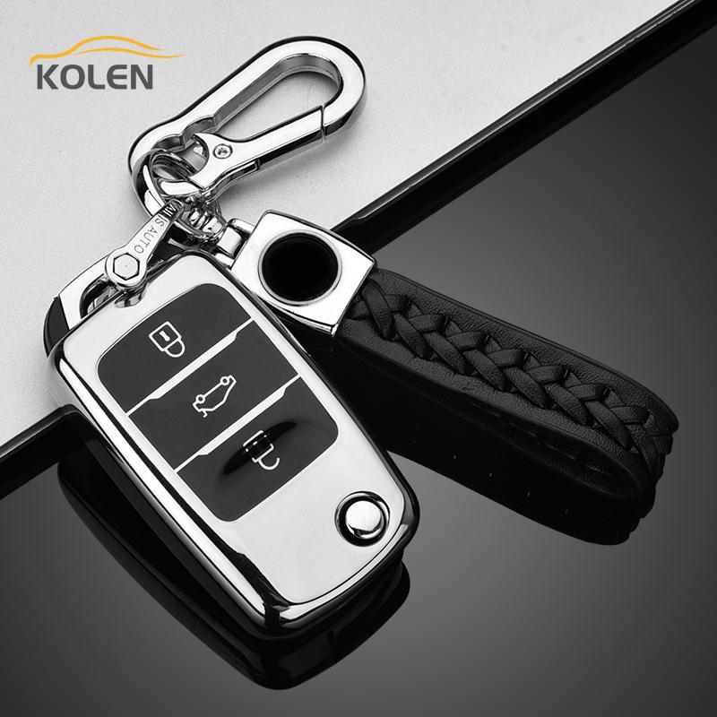 Soft Tpu Car Remote Key Case Cover Protective Shell Fob For Changan Cs15 Cs35 Cs75 Ev E-Star Eado Raeton V3 V5 V7 Accessories