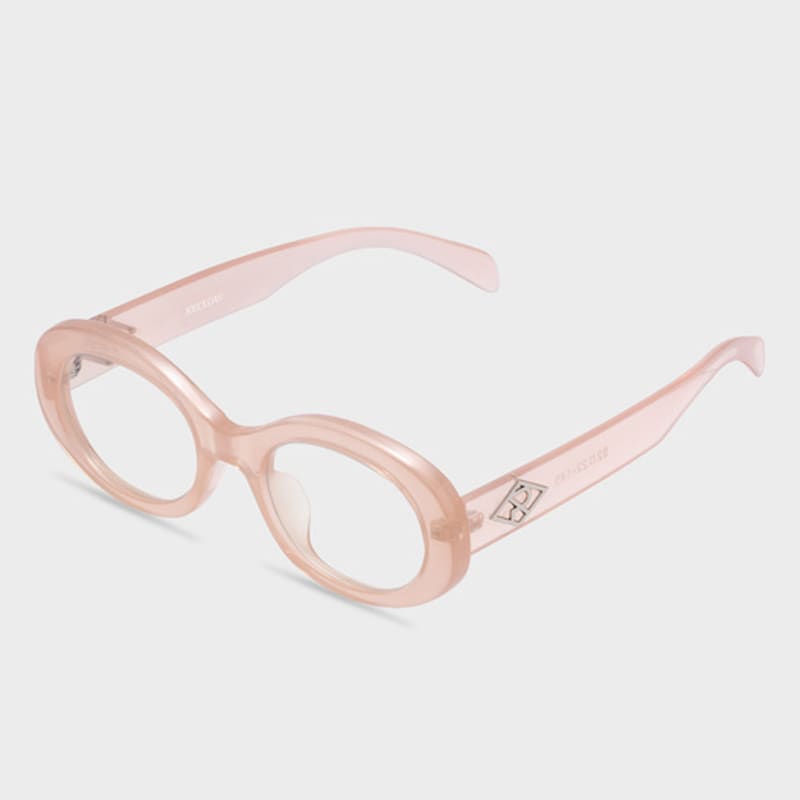 RECLOW RECLOW CREAM NO.1 PINK Blue Light Blocking Glasses