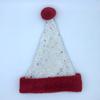 6pcs Christmas Hat Hot Stamping Snowflake White Red Plush Personalized Christmas Hat Holiday Decoration Plush Material