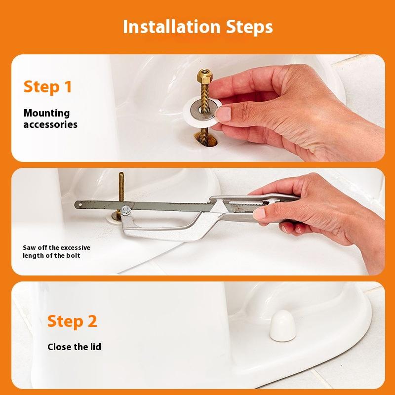 6 Stück Weiße Toilettenschraubenabdeckungen Für Heim-Toilettenzubehör Badezimmerarmatur Verdeckt Badezimmerinstallationsspuren