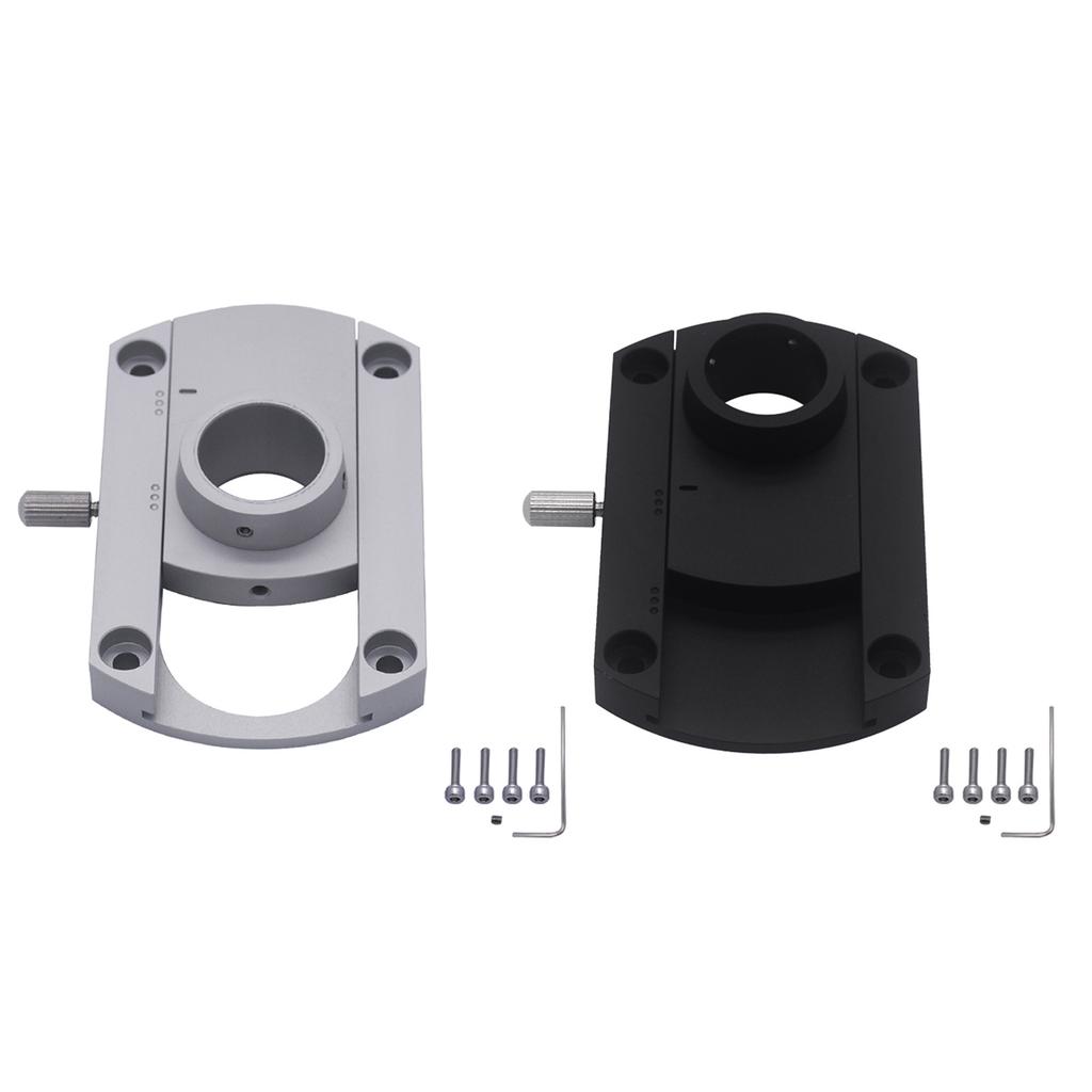 Portable Audio Accessory Aluminum Alloy Conversion Arm Metal HiFi-SME Plate 20mm Hole for Old Record Gramophone