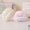 Adorable Cat Pig Plush Toy Short Soft Desk Buddy Gift Her Romantic Doll Present
