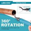 LIBRATON Deburring Rotary Reamer 11-Piece Set with Replacement Blades (BS1010, BS1018, BK3010) for Deburring Aluminum, Iron, Plastic, Wood, and More.