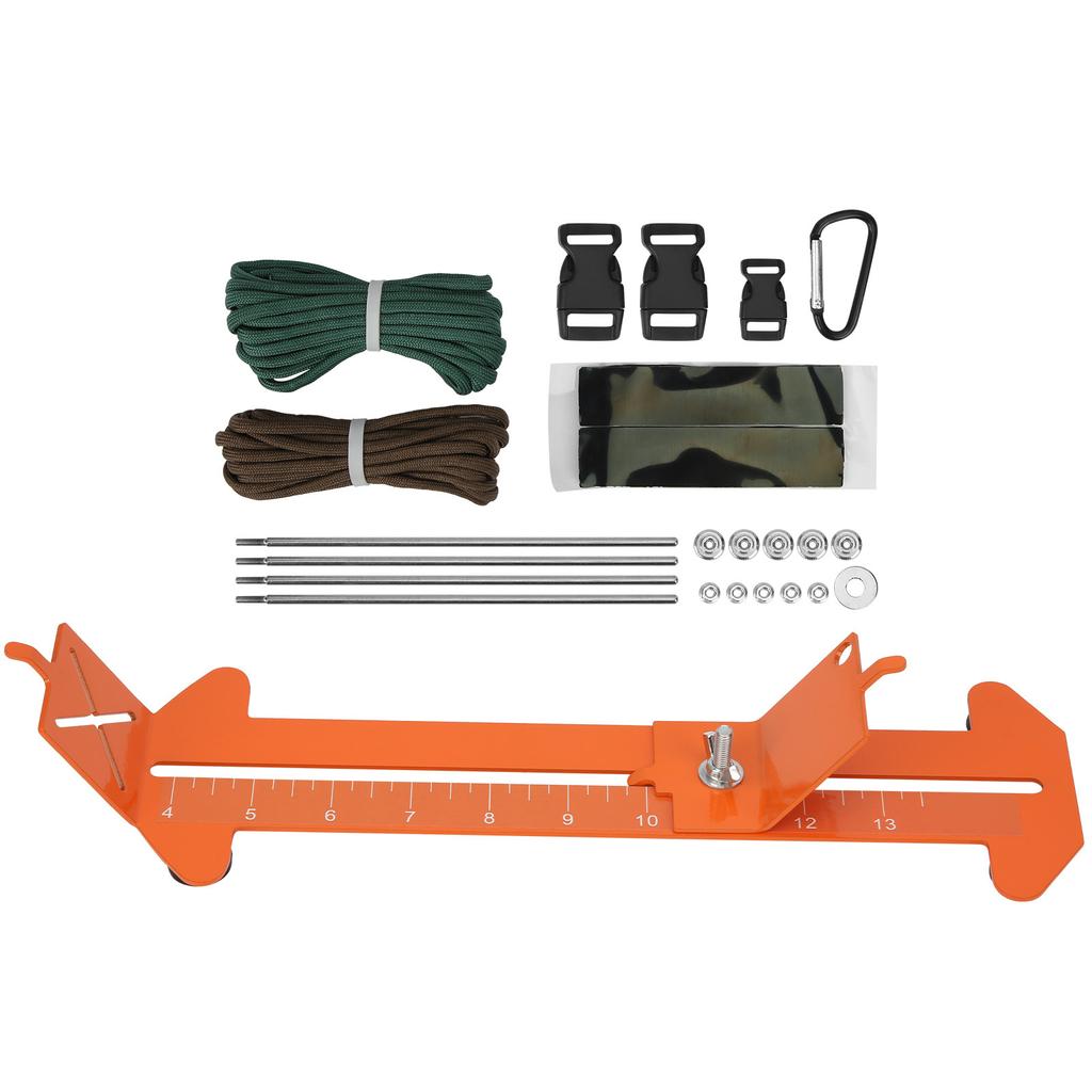 Paracord Weaving Jig Kit Bracelet DIY Making Alloy Frame Braiding Craft Fixing Tool