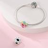 Pendants Charms Beads Copper Rainbow Doughnut Bead Fits Genuine Bracelets For Jewellery Crafting ValentineS Day Gifts