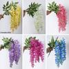 Ailanthus Wisteria Silk Vine - Artificial Hanging Flowers for Wedding & Photography Decor