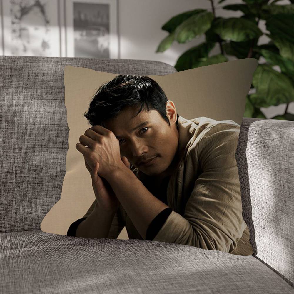 Creative Lee Byung Hun Pink Bow Fashion Decorative Pillowcase Throw Cover Pillow Case Cushion For Living Room Square Home Decor