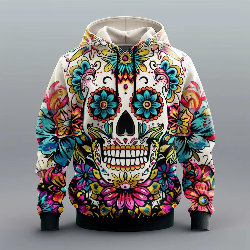

Men s Hoodies & Sweatshirts Retro Style 3D Digital Printed Oversize Men s Hoodie Long Sleeve Hoodie 6XL