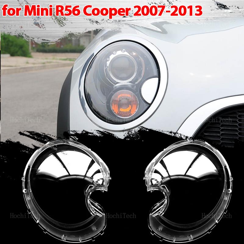 Car Headlight Lens Cover Transparent head light lamp Shell Lens Light Protection for Mini R56 Cooper 2007-2013