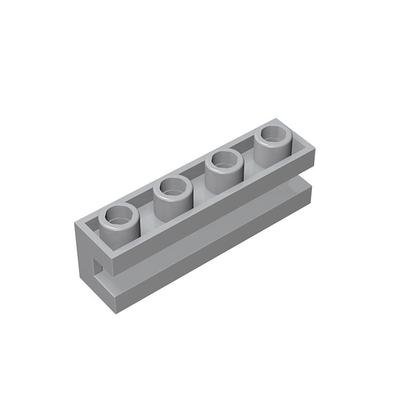 50g/39PCS 2653 Modified Groove 1x4 Building Blocks Moc Compatible with Bricks DIY Children Toys Assembly Tech Parts