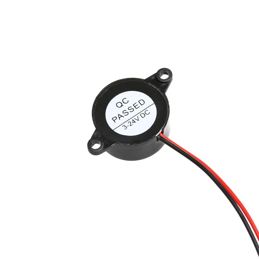 Verchromt Für Auto Elektronischer Summer Alarm 10A Piezo Dauerton Piepser Mehrton Hupe