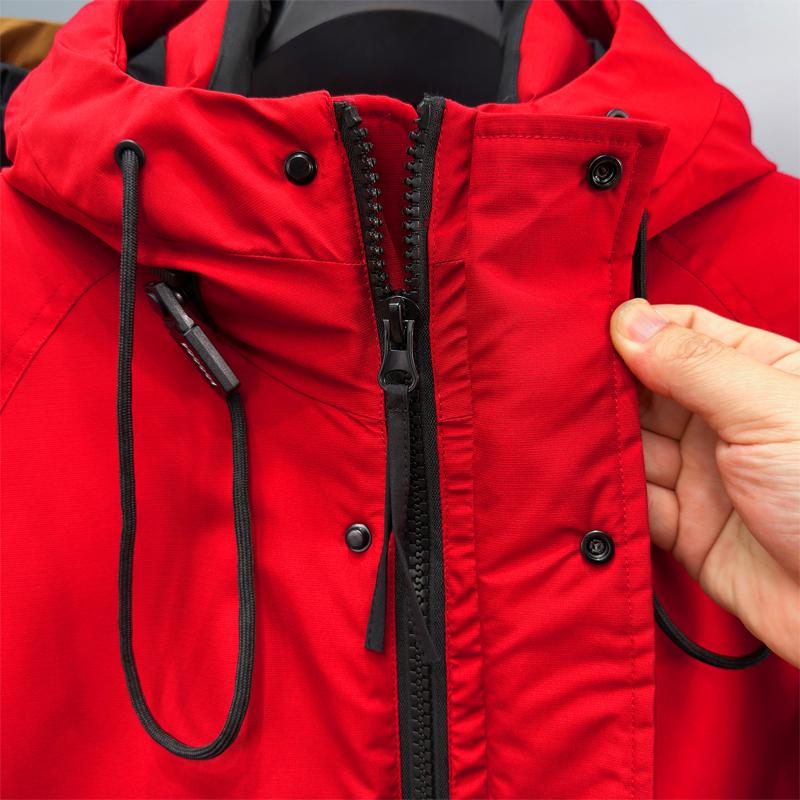 Μεγάλο Μέγεθος 4XL-10XL Μοντέρνα Ανδρικά Πάρκα Χειμερινό Παλτό με Κουκούλα Casual Φαρδιά Παχιά Ζεστά Εξωτερικά Ρούχα Oversize Ανδρικά Μπουφάν