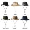 Breathable Bucket Hat Anti-UV Panama Cap Fashion Fishing Cap  Mountaineering