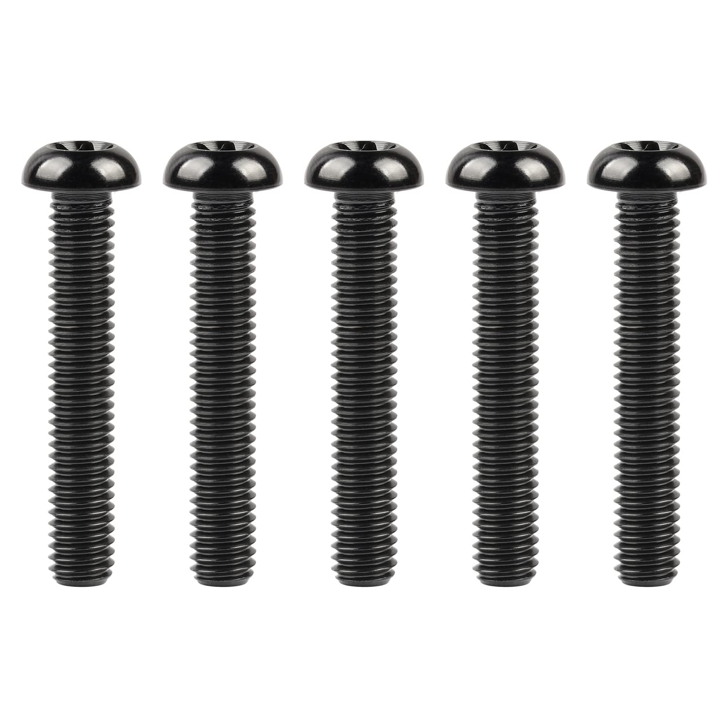 Ruifu Titanium Bolt M6x10 15 20 25 30 35mm T30 M6x35mm чёрный