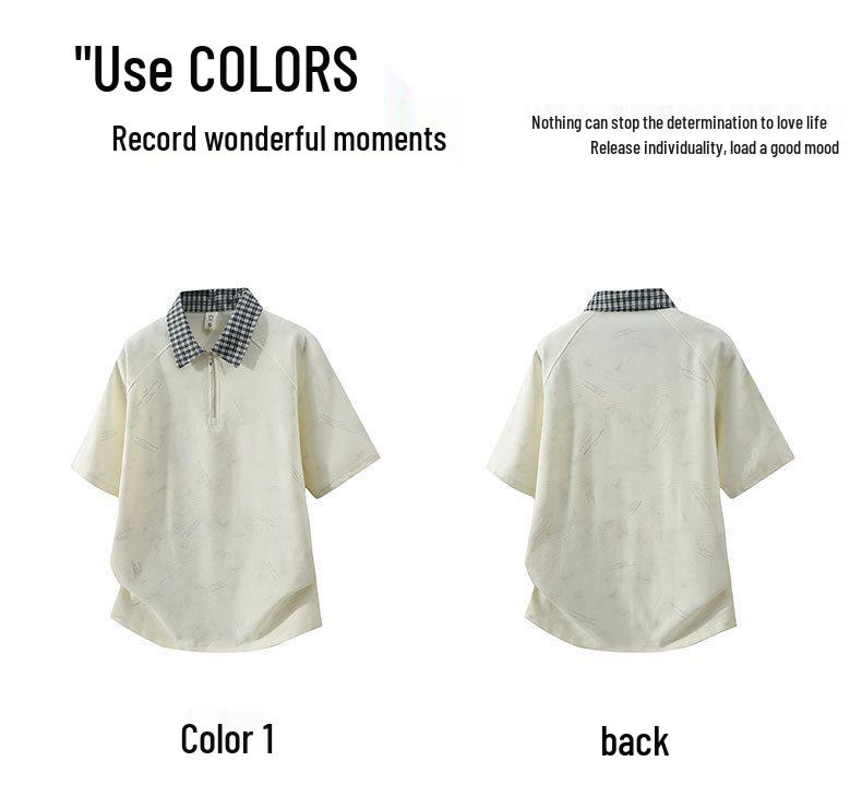 Men's Ice Silk Quick-Drying Lapel Polo T-Shirt (Summer 2021)
