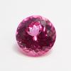 Natural Pink Sapphire Loose Gemstone 24.10 Ct Round Heated September Birthstone for Gem Collections