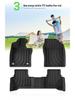 Eco-Friendly TPE Floor Mats for 2023 Right-Hand Drive Toyota Prius 5th Gen 60 Series