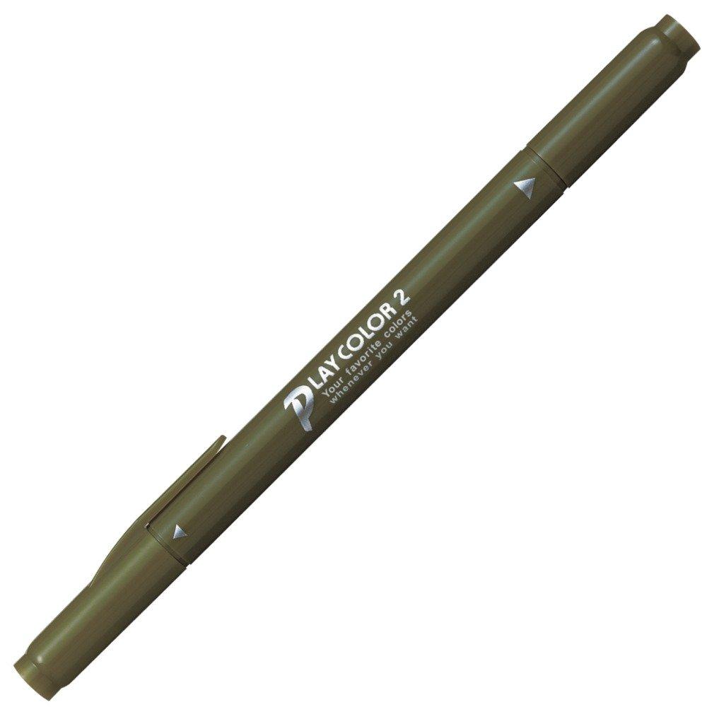 

Tombow Play Color 2 Pen Olive Water-Based WS-TP43 оливковый