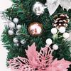 Christmas Wreath Cone with Light Backdrop Party Window Wedding Festival Holiday Winter