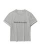 Kimseupeulesikoteunmakes Kim'S Sleeve Roll-Up T-Shirt Gray