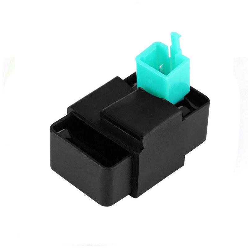 Wiring Harness Ignition Coil CDI BOX Spark Plug for 50cc 70cc 90cc 110cc 125cc 140cc Foot Start Horizontal Engine