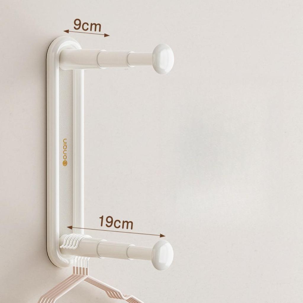 Hanger Storage Non-perforated Household Wall-mounted Retractable Storage Rack Wall Hanger Storage Rack