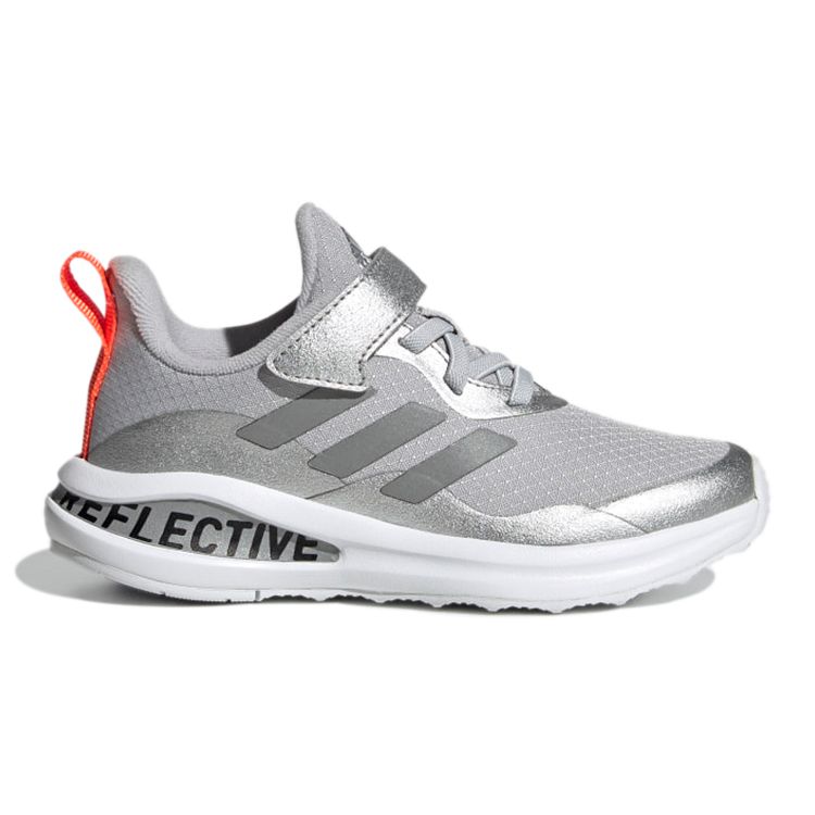 Adidas Fortarun El K Non-Slip Low-Top Kids Running Shoes Bright Silver Kids Running Shoes GY0226