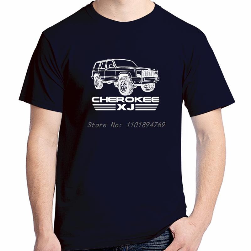 Summer Hot Sale Cotton Tshirt Fashion Cherokee Xj Mj Off Road 4x4 Suv 40 4wd Graphic T Shirts Unisexs Short Sleeve Tshirt