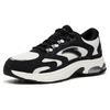 Anta Men Low Top Mesh Breathable Cushion Running Sneakers Black White Red 112315503-7