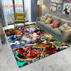 SF Retro Game Street Fighter Gamer Carpet Rug for Home Living Room Bedroom Sofa Doormat Decor,kids Area Rug Non-slip Floor Mat